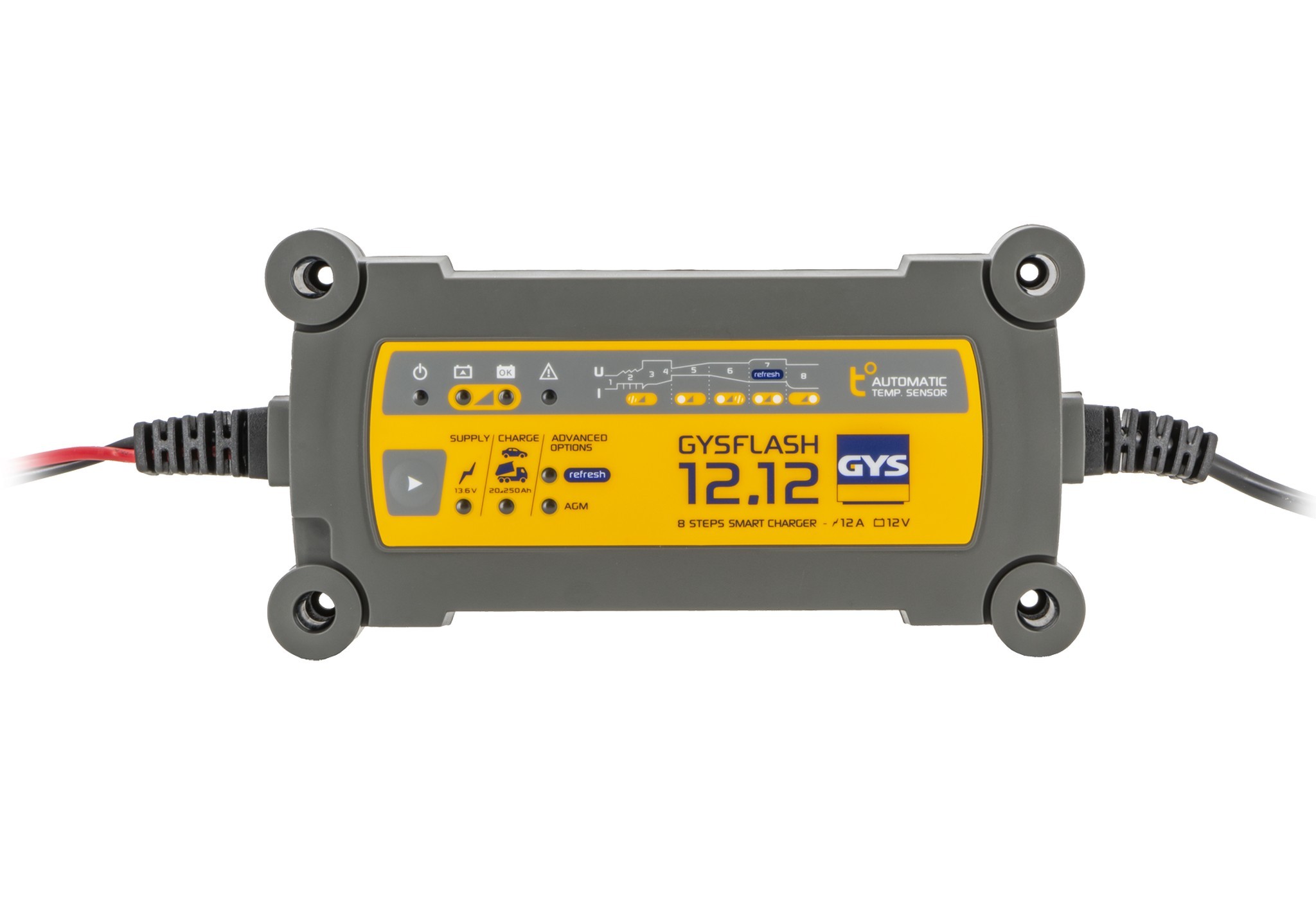 Ldtjs  GYSFLASH 12.12 12V 12A Pb